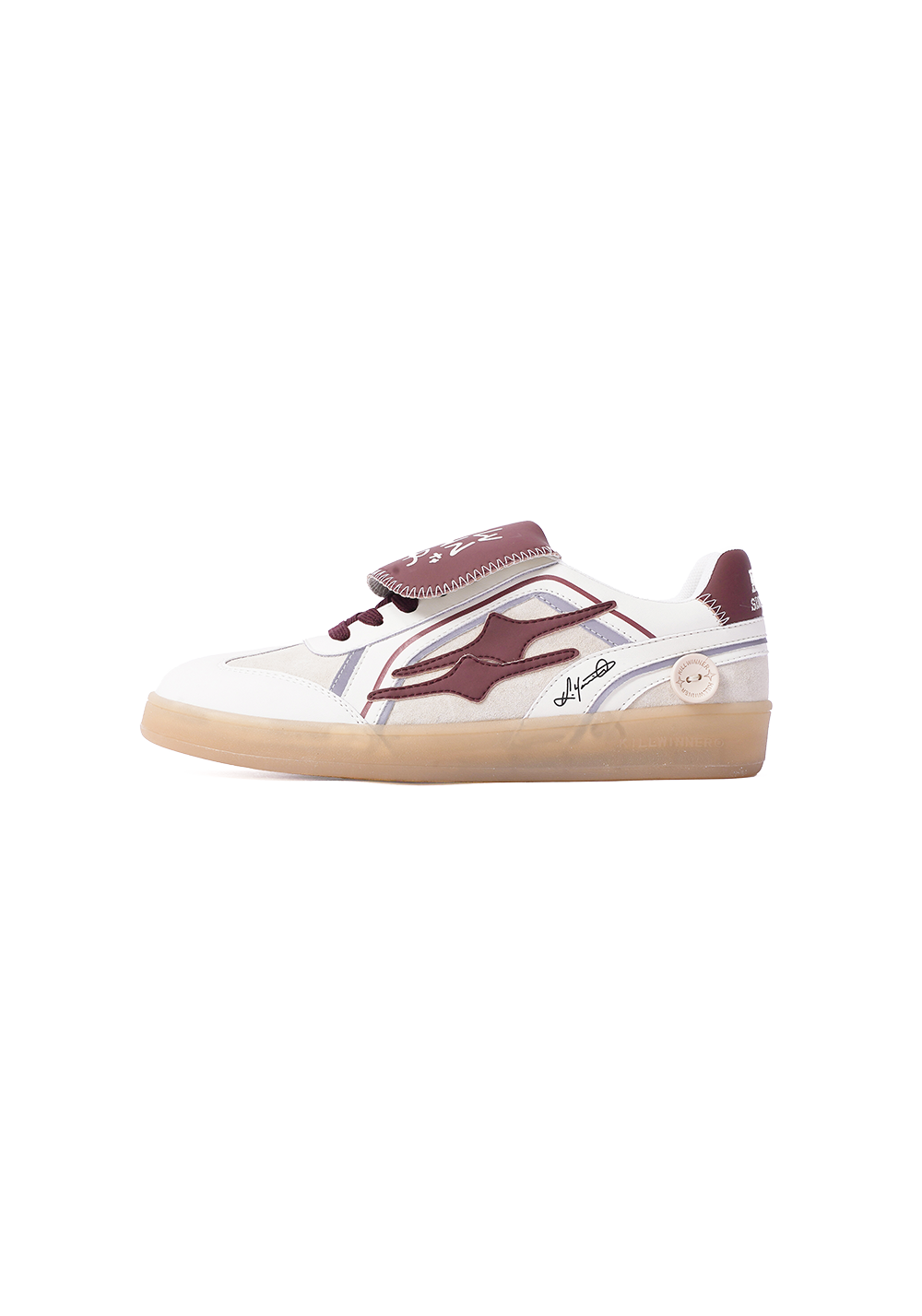 KILLWINNER丨Retro Training Sneaker-Wine Red - PSYLOS 1, KILLWINNER丨Retro Training Sneaker-Wine Red, Retro Trainers, KILLWINNER•JAPAN, PSYLOS 1
